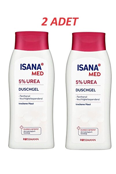 ISANA Med Duş Jeli %5 Üre Nemlendirici 250ml 2 ADET