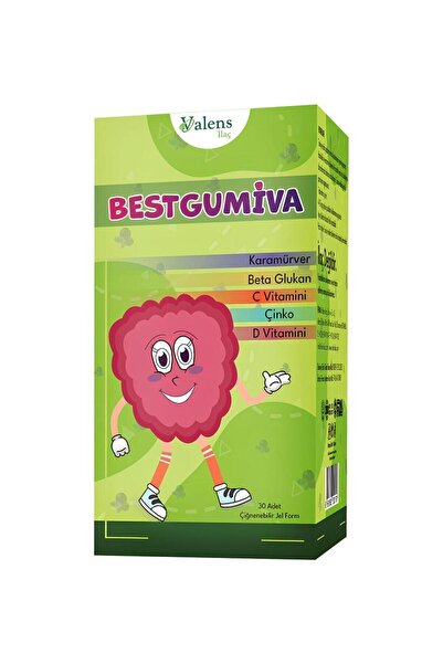 Valens Bestgumiva 30 Çiğnenebilir Jel