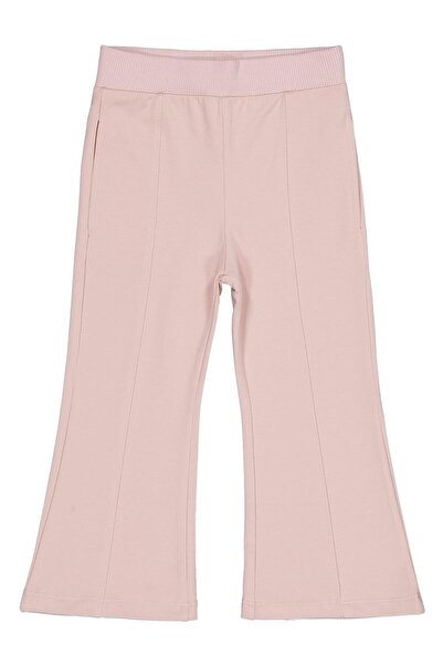 Civil Girls Απλό παντελόνι φόρμας για 2-5 ετών - Πούδρα για 3-4 ετών