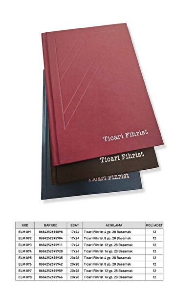 elma Catalog Comercial 17x24 4 pagini 28 numere