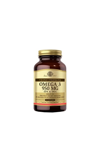 Solgar Omega 3 950 Mg 50 Softgel Kapsül