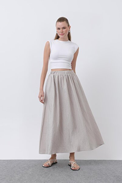 Soul Fusta deschisă pentru femei - 32335ETK - PIATRĂ