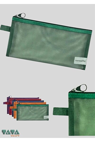 TATA CRAFT B6 FİLE KIRTASİYE KOZMETİK DÜZENLEME ÇANTASI KALEMLİK