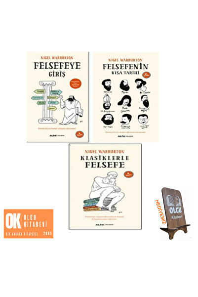 Alfa Yayınları Felsefeye Giriş - Felsefenin Kısa Tarihi - Klasiklerle Felsefe...