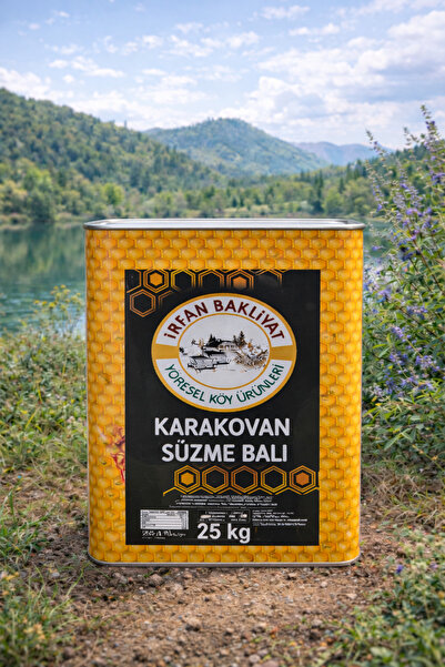 irfan bakliyat Teneke Karakovan Süzme Bal 25 Kg