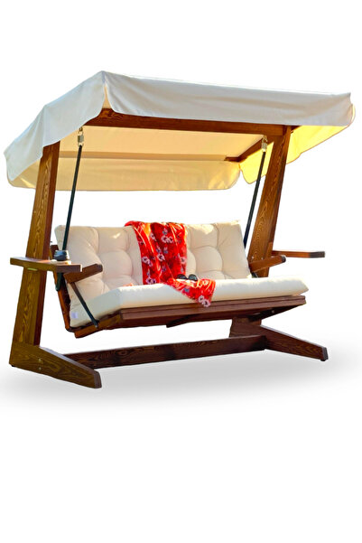 Aida Swings Viva 2200 FSC Mix Credit Ahşap 3 Kişilik Kanepe Olma Özellikli Ba...