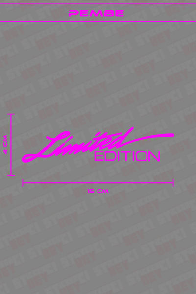 STİCKERCI BEY ملصق سيارة ودراجة نارية وكمبيوتر محمول بتصميم محدود الإصدار (قط...