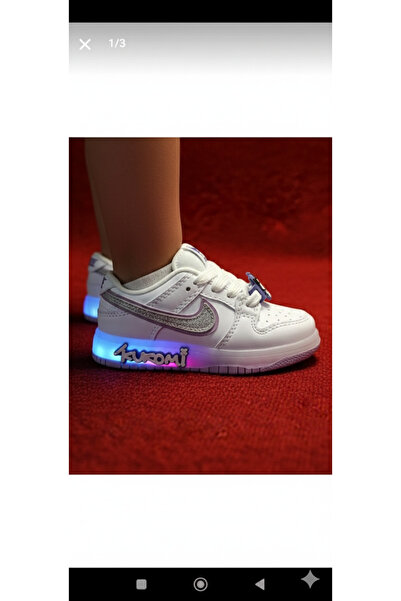 patik ayakkabı Children's Sports Shoes with Kuromi Figure Lighted Orthopedic