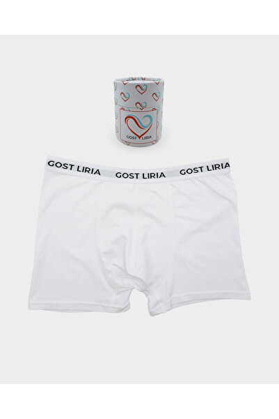 GOST LİRİA Boxeri albi pentru bărbați Bare