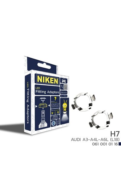Niken H7 AUDI A3 - A4L-A6L (L18) Led xenon montaj aparatı adaptörü