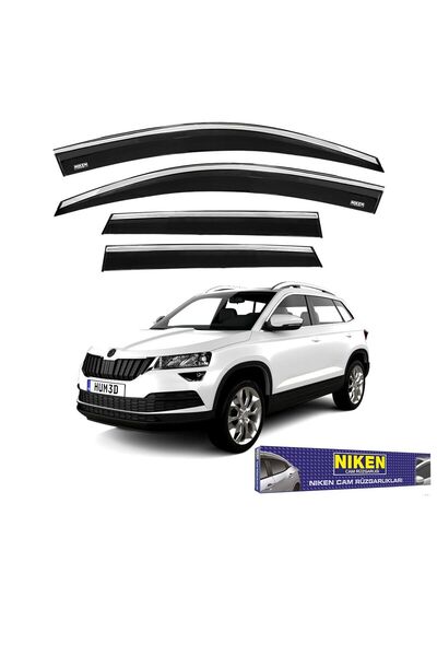 Niken Skoda karoq cam rüzgarlığı kromlu 2018+