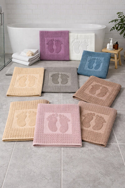 Peacock 6 Βαμβακερές πετσέτες ποδιών 50x70 Premium Softness