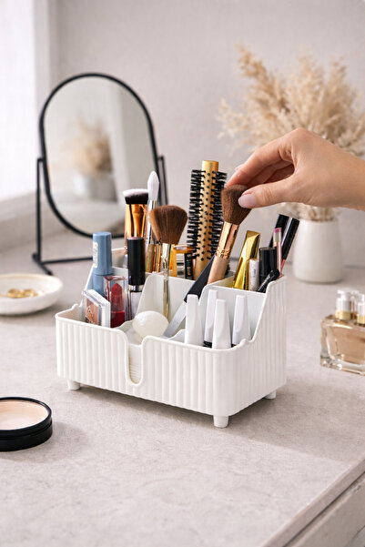 HopeWay Home Organizator de machiaj Line 6' cu compartimente