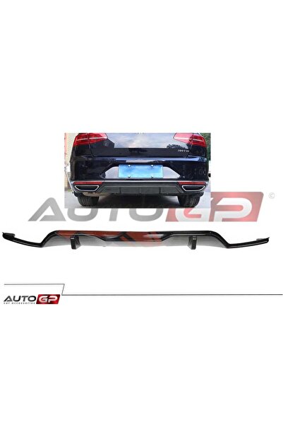 Niken AUTOGP Vw passat b8 difüzör arka tampon eki pianoblack 2015 / 2020