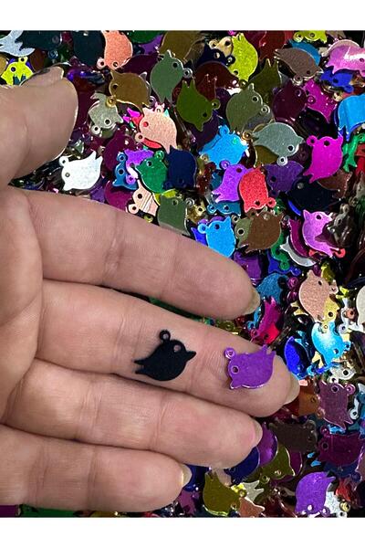 Gönülden Tasarım 20 г перфорирани цветни мъниста за писане с пайети