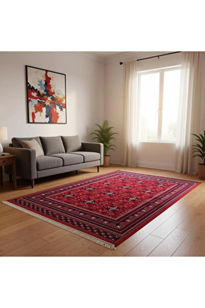 Dinarsu Halı 160x230 Asya Koleksiyonu 39772-010 Kırmızı