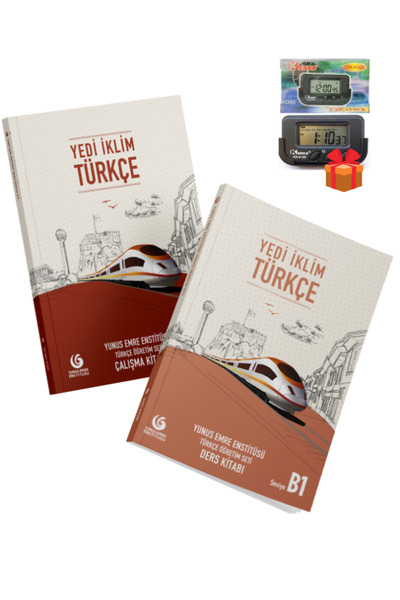 Yunus Emre Enstitüsü B1 Seven Climates Turkish Teaching Set (B2) Textbook and...