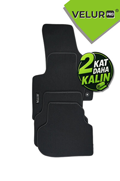 VelurPRO Volkswagen Jetta 2005-2010 Araca Özel Halı Oto Paspas