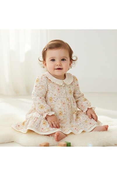miomini Girl 6-9-12-18-24 Months with Flowers