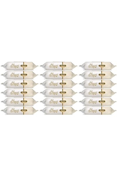 Sleepy مناديل مبللة 90 ورقة (مجموعة من 18) بغطاء بلاستيكي برائحة الصابون الأب...