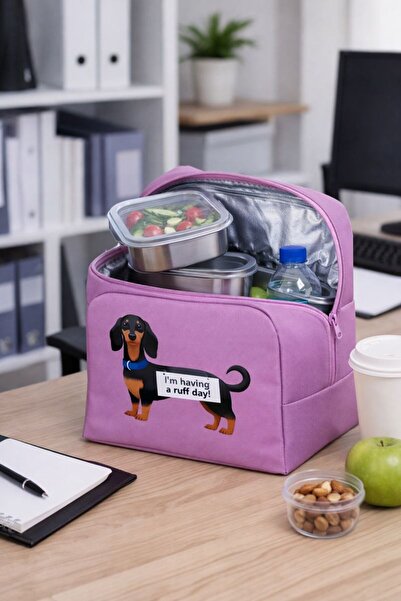 BGSignature Waterproof Thermal Insulated Lunch & Nutrition Bag – Dog Pattern ...