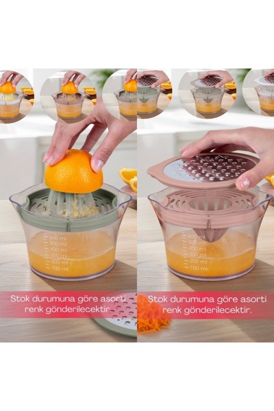 Okyanus Home Grater Citrus Juicer 600ml