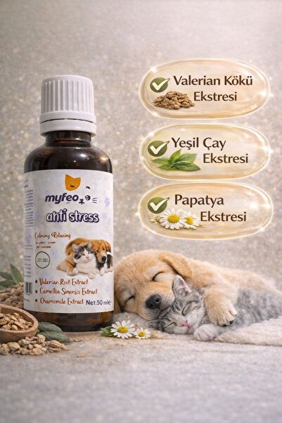 MYFEO Anti Stress Damlası ( Kediler Ve Köpekler Için Sakinleştirici Damla )