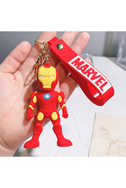 Miniso 1 Avengers Marvel Key Chains Superheroes Iron Man Captain America Car ...