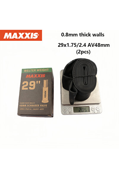 Choice 29x1.75-2.4 AV48 x2 2PCS MAXXIS WELTER WEIGHT Bicycle Inner Tube 26/27...