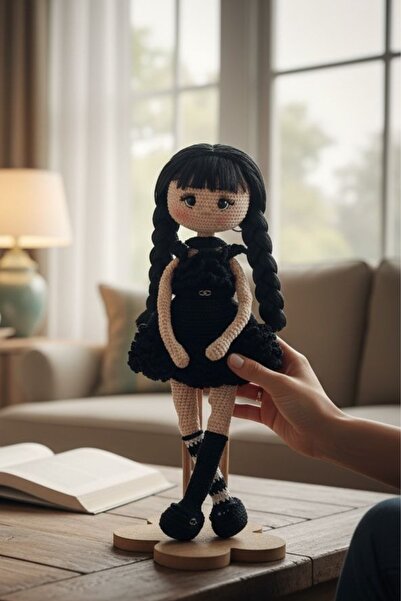 Ellayda Bebekler İçin Örgü Oyuncak Sevimli ve Yumuşak Uyku Arkadaşı