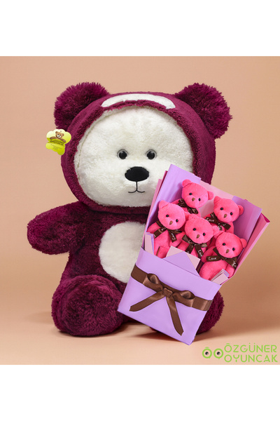 Özgüner Oyuncak Unforgettable Surprise for Your Loved One – Sleepy Bear 90 cm...