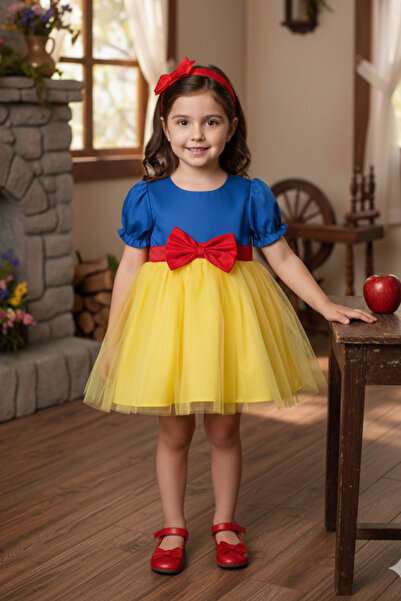 Bertuğ Bebek Pamuk Prenses Kız Çocuk Bebek Özel Gün Kostüm Tasarım Elbise