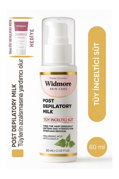 Widmore Epilasyon sonrası Tüy Azaltıcı Ve Nemlendirici Bakım Sütü Isırgan Otu...
