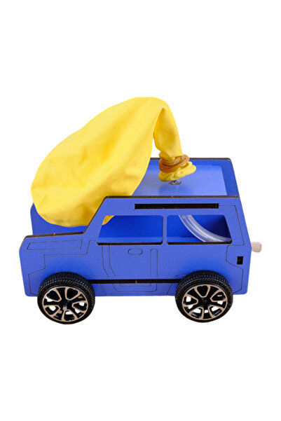 Lapin Deney Atölyesi Balonlu Araba – Kendin Yap Stem Bilim ve Deney Seti - DI...