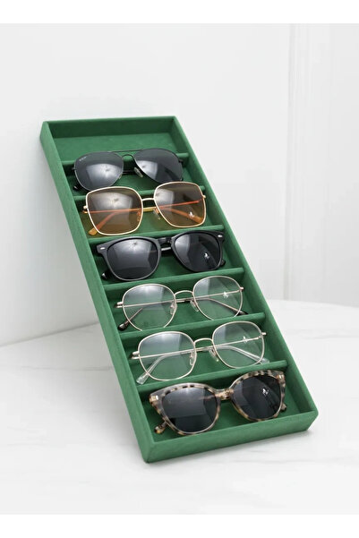 MeGass Dekor الإنتاج المحلي ليفكوشا نموذج من جلد الغزال اللون الأخضر 38 سم / ...