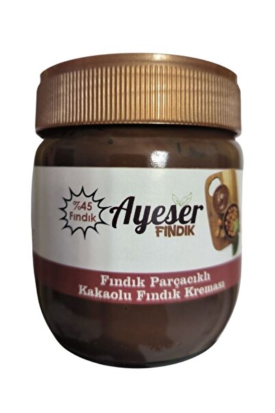 Ayeser Fındık Fındık Parçacıklı Sütlü Krema 400 GR