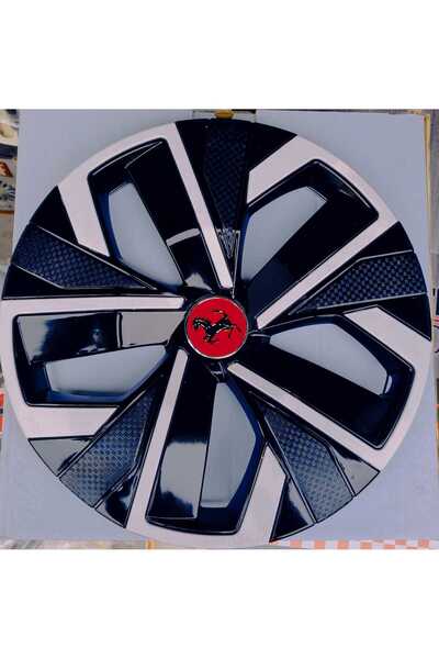 Universal 15 inç Jant Görünümlü Jant Kapağı 4 lü Set