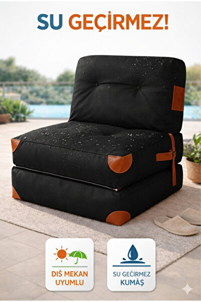 PUFYMAX Comfy DIŞ MEKANLAR İÇİN yeni nesil bohem tekli koltuk,yataklı katlanı...