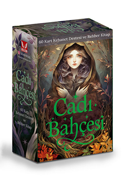 İkilem Yayınevi Cadı Bahçesi / 60 Kart Kehanet Tarot Destesi ve Rehber Kitap