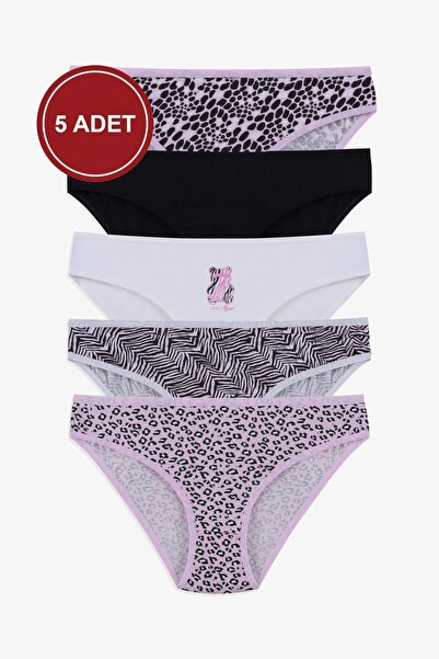 koza iç giyim Ženske KSNUMKS-Pack pamučne gaćice od licre