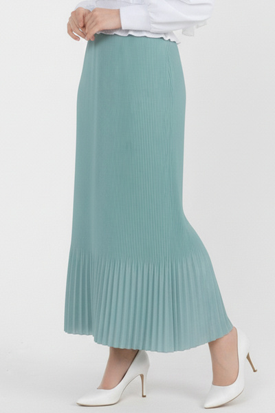 benguen 205 - Πι?λι?σελι; Φούστα Hijab Μέντα Πράσινη