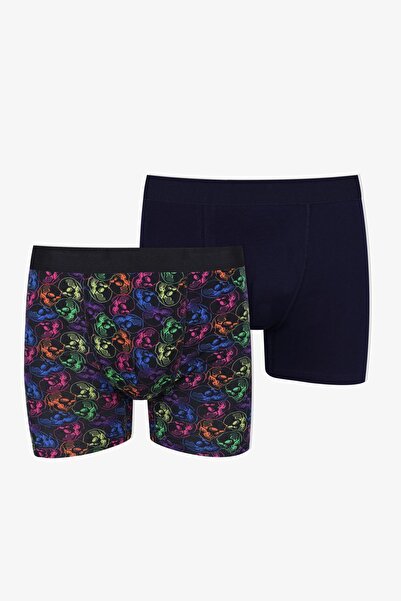 koza iç giyim Ανδρικό μπόξερ 2 συσκευασιών βαμβακερό Lycra