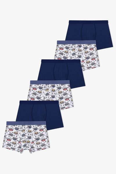 koza iç giyim Памучни боксерки за момче от 6 бр