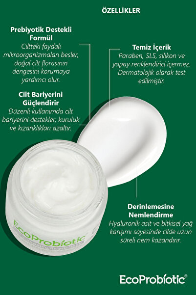 EcoProbiotic Cilt Bakım Seti (50 ml + 100 ml) | Kırışıklık Karşıtı Krem + Volkanik Kil Maskesi