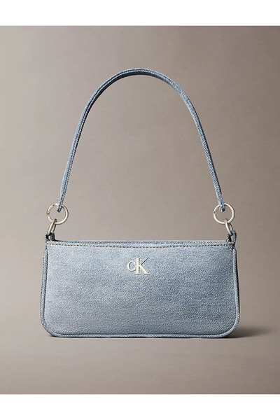 Calvin Klein Kadın Denim Omuz Çantası