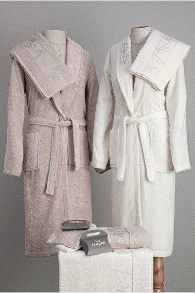 Nurpak BAMBO BORNOZ SETİ