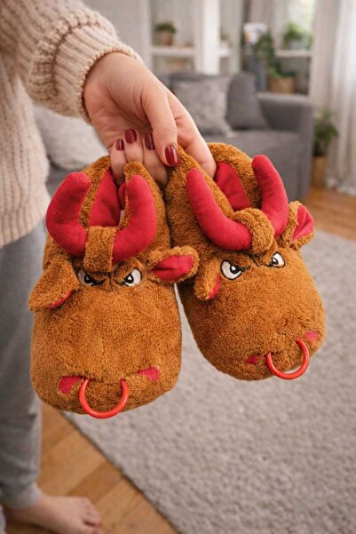 Slipcat Animal Unisex Slippers - Noiseless Sole Home Shoes