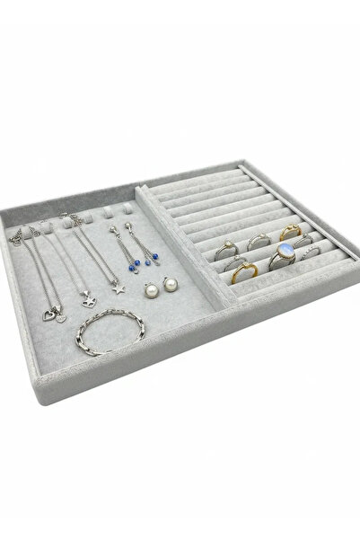 MeGass Dekor الإنتاج المحلي ريو نموذج من جلد الغزال النسيج رمادي اللون المسام...