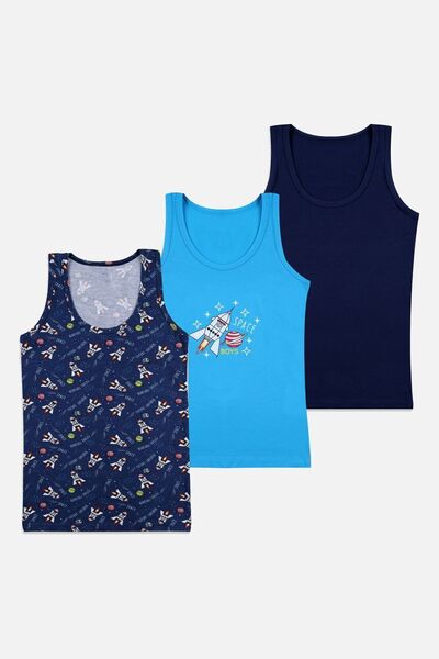 koza iç giyim Потник с мотиви от лисица за момче от 3 части