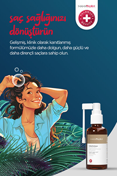 MAMAAURA Dökülme Karşıtı Serum - Fortify Me Serum 50 Ml